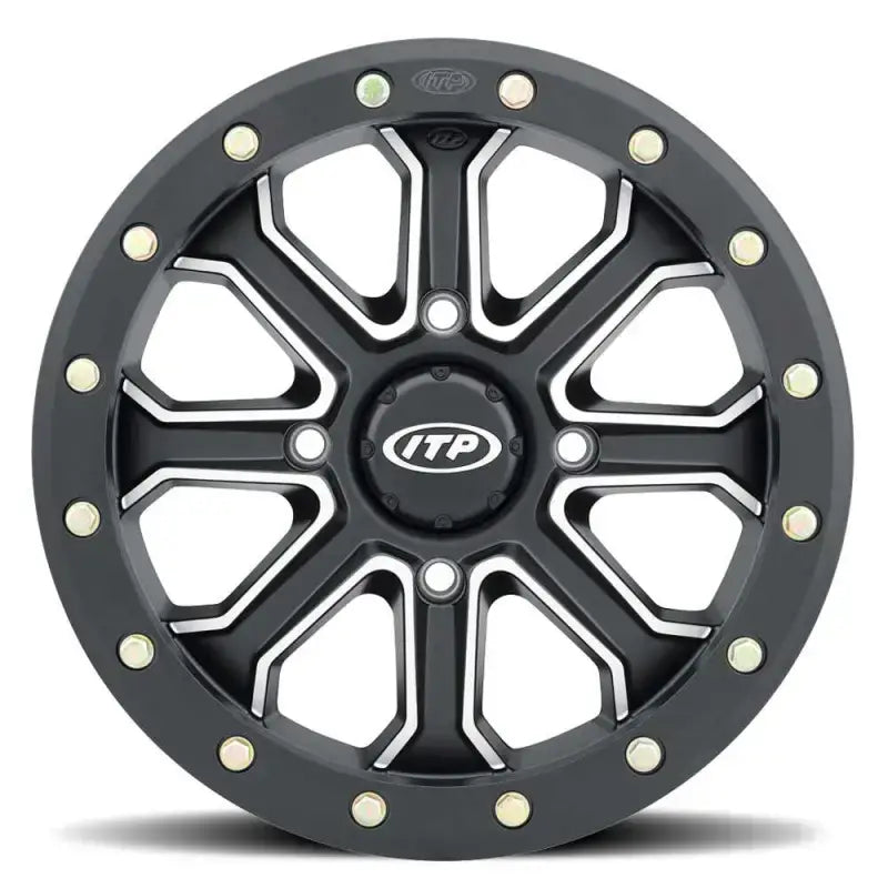 ITP 1422526727B Inertia Beadlock Wheel 4/156 14x7 5+2 +40mm