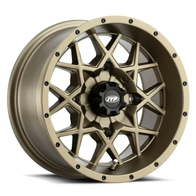 1428636729B Itp Hurricane Brnz 14X7 4/110 5 + 2 - Storm Series Wheel