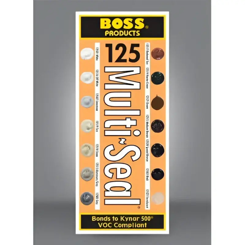 Accumetric Multi Seal color sample display for building construction projects