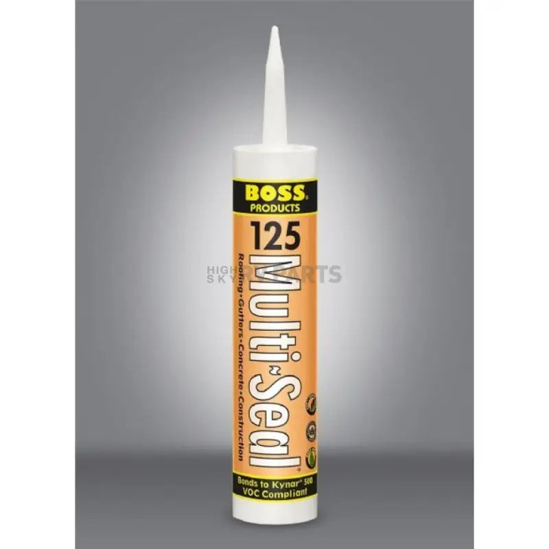 Tube of accumetric multi seal building construction sealant for all repairs