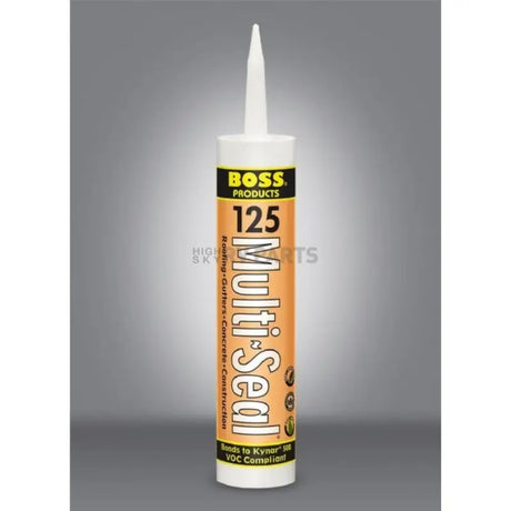 Tube of accumetric multi seal building construction sealant for all repairs
