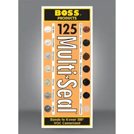 Accumetric Multi Seal color sample display for 142897 Accumetric Multi Seal Building Construction Se