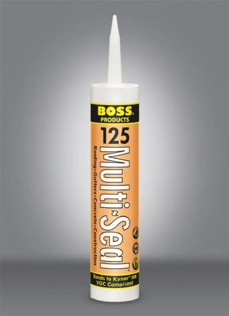 Tube of Boss Multi-Seal sealant for building with Accumetric Multi Seal technology