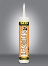 Tube of Boss Multi-Seal sealant for building with Accumetric Multi Seal technology