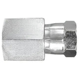 Metallic hydraulic fitting for smooth operation in Dayco 04FF-04FJ product
