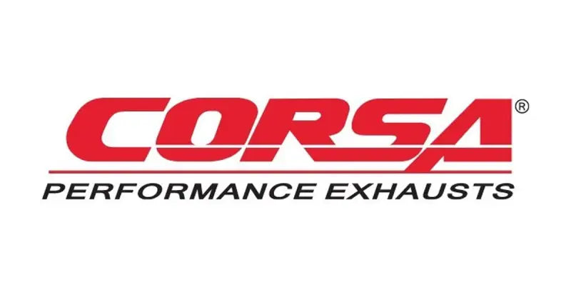 CORSA Performance Exhausts logo on 14317 Corsa Exhst Xtrm4Pro Mustg Gt 5.0L
