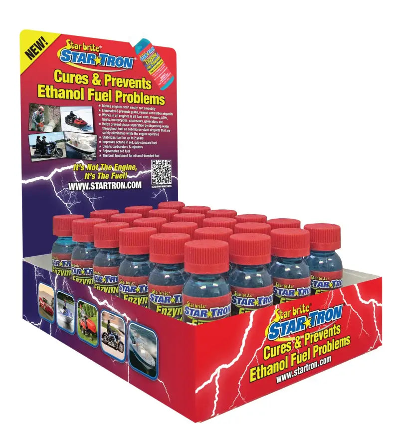 14324 Star Brite Enzyme Fuel Treatment 1Oz 24/Pk W/Counter Display 