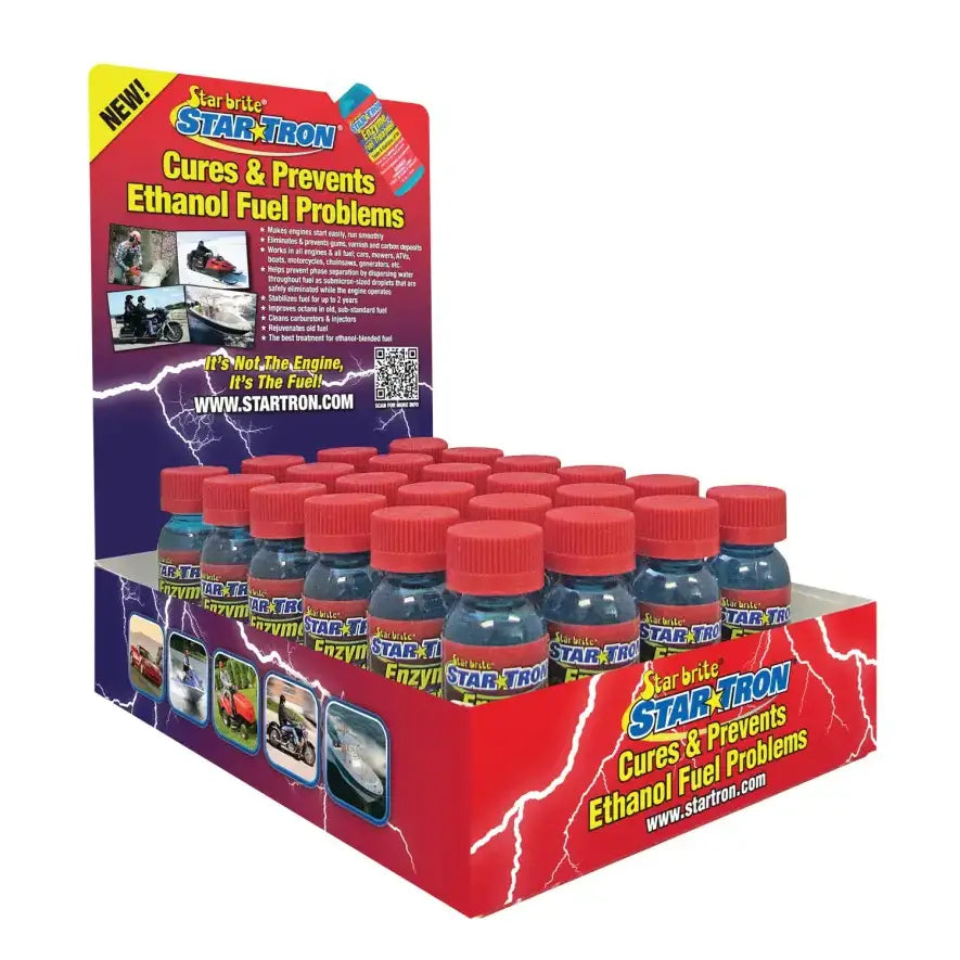 14324 Star Brite Enzyme Fuel Treatment 1Oz 24/Pk W/Counter Display 