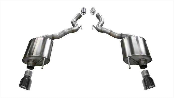 14338BLK Corsa Exhaust Exhaust System Kit Stainless Steel