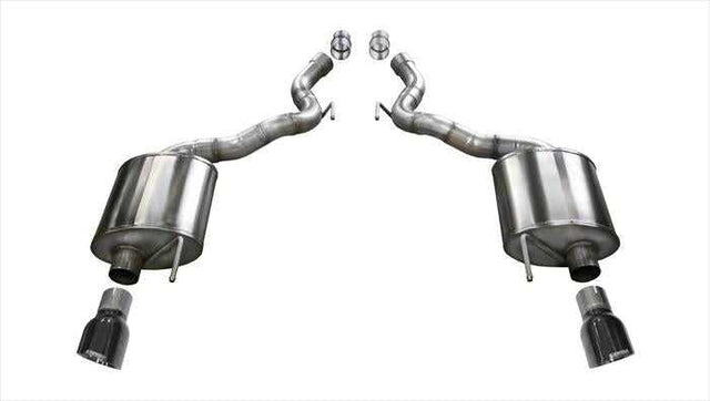 14338BLK Corsa Exhaust Exhaust System Kit Stainless Steel