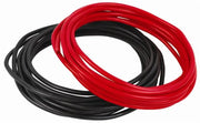 Coiled red and black blk 8gawire for anchor line or anchor rope use at Attwood Marine