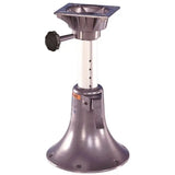 1440248 Springfield Belle Pedestal Gray Coating - Boat Seat