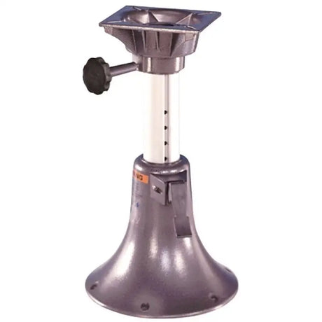 1440248 Springfield Belle Pedestal Gray Coating - Boat Seat
