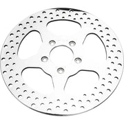 HARDDRIVE 144604 5 Spoke Brake Rotor Front 11.5 Ss Polished 2.22id
