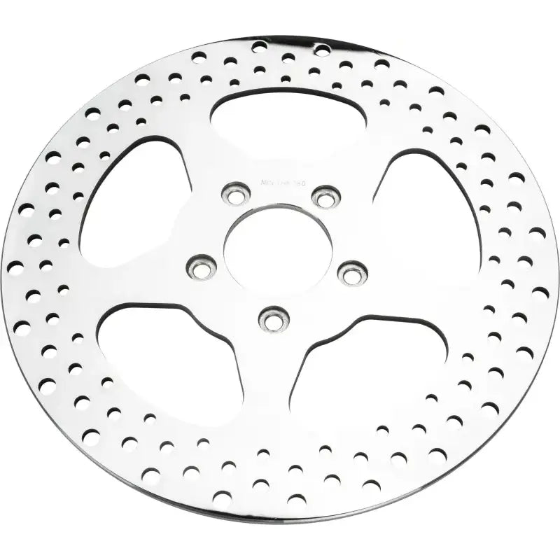 HARDDRIVE 144605 5 Spoke Brake Rotor Rear 11.5" Ss Polished 2.22id