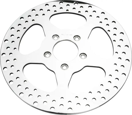 HARDDRIVE 144605 5 Spoke Brake Rotor Rear 11.5" Ss Polished 2.22id
