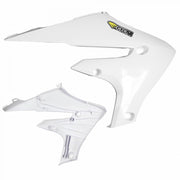 Cycra 1CYC-1784-42 Cycra 20+ Yamaha WR250F Powerflow Radiator Shrouds - White