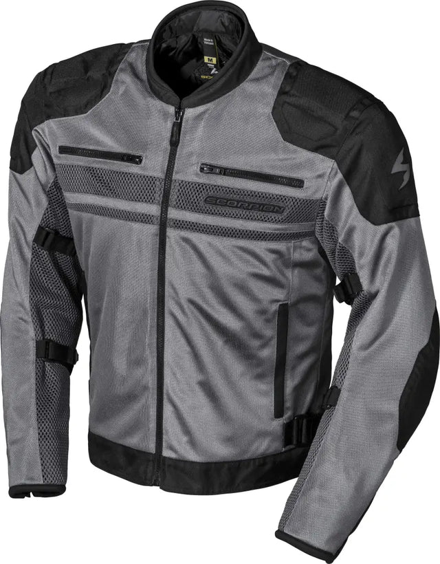 SCORPION EXO 14602-5 Vortex Air Mesh Jacket Dark Grey Lg