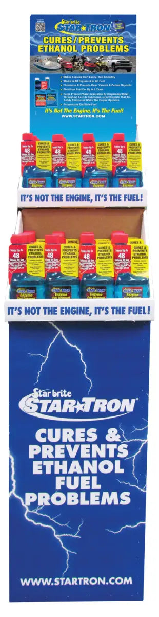 14649 Star Brite Enzyme Fuel Treatment 8Oz 48/Pk W/Floor Display 