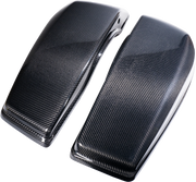 Hofmann Designs Carbon Fiber Saddle Bag Lids Luggage HDCF-6033 - Carbon Saddlebag FLH FLT 23-25 EX Flhr