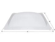 14735 Icon Skylight Sl1422Aw White