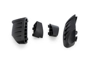 Puig Frame Slider Rubber End Caps Guards/Braces 20872N - Black Replacement Pro 2.0 PR