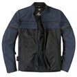 Open blue and black cargo air jacket from Scorpion Exo Cargo Air series