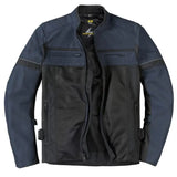 Open blue and black cargo air jacket from Scorpion Exo Cargo Air series
