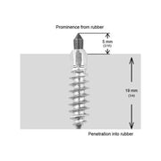 IGRIP 15/16" 24mm Std Screw Studs Qty 200