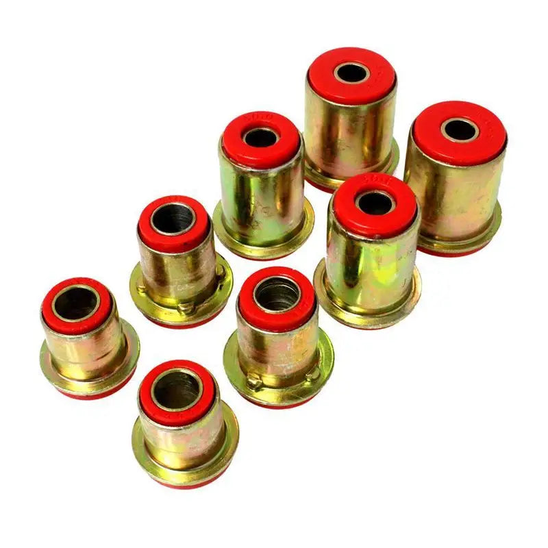 Energy Suspension 15.3113R 15.3113R Energy Suspension 93-99 Volkswagen Cabrio/Golf III/GTI/Jetta III Red Front Control Arm Bushing Set