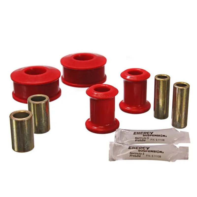 Energy Suspension 15.3113R 15.3113R Energy Suspension 93-99 Volkswagen Cabrio/Golf III/GTI/Jetta III Red Front Control Arm Bushing Set