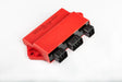 Red CDI box with three black connectors for enhanced performance RV parts & accessories