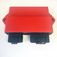 Red electronic control module cdi box with dual black connectors for RV and truck parts
