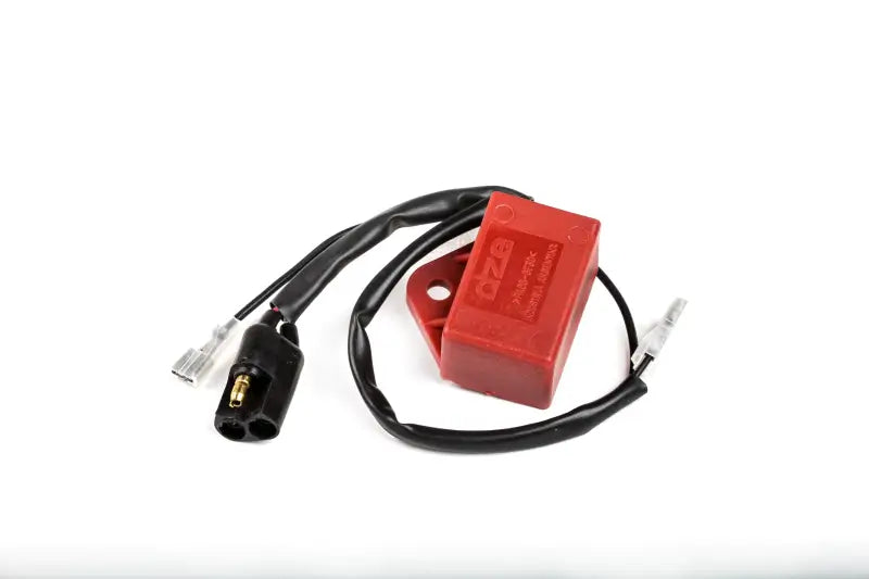 Red electronic ignition module with wiring for 15-501 Cdi, perfect as OEM RV parts & accessories