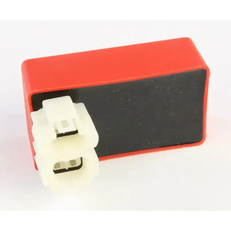 Red and black electronic control module with white connector for 15-622 Cdi Box, RV parts & accessories