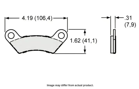 Wilwood Pad 150-11648K D1185Apm .570 Axle SE for enhanced braking performance, RV, Automotive, Powersports, off-road, marine, exterior, truck accessories, interior, truck bed, RV parts, Brakes, Rotors & Pads, AVADA - Best Sellers