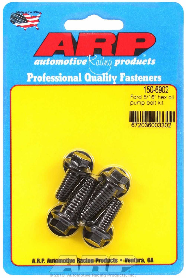 150-6902 ARP Fasteners Oil Pan Bolt Set For Use With Ford