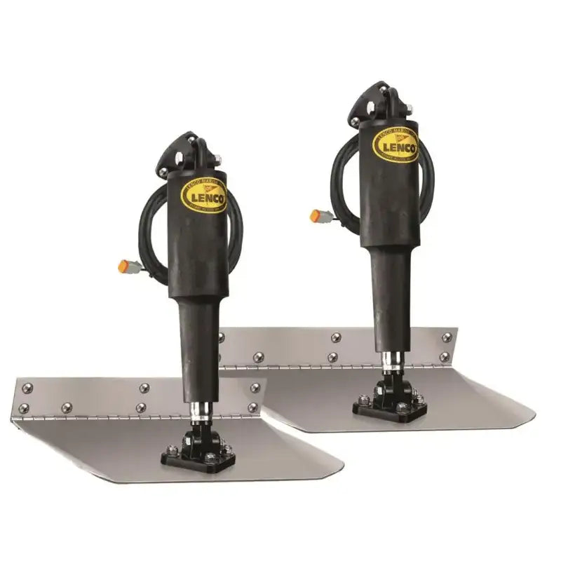 Lenco 15001-101 Trim Tab Kit 9'x12' with 12V standard mount for enhanced boat stability and precise trim control. Durable construction for long-lasting use.