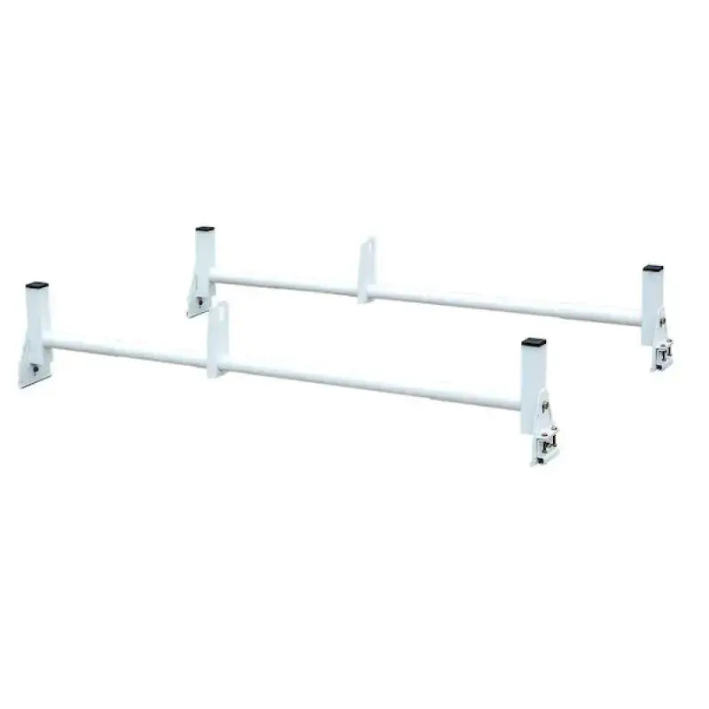 1501310 Buyers Prod Ladder Rack Stl Whte Van Gutter Mnt