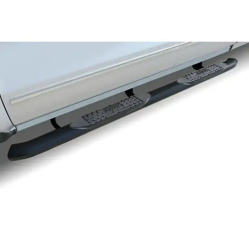 1502-0537MB Raptor 4' Curved Black Oval Step Bars