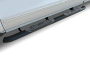 1504-0270B Raptor 4' Curved Black Oval Step Bars