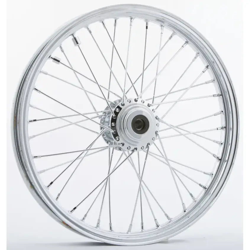 151-09412 Harddrive Fr 40-Spk Sd/Dd Chrome 19X2.15 Ng-Hub 3/4’’ Axl Pre 99 - Front 40 Spoke Wheels