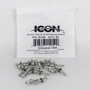 15159 Icon Screws Qty 20 Natural W/ Self-Se - Skylight Installation Kit