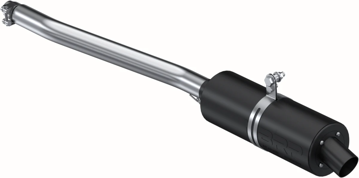 MBRP Sport Muffler Exhaust AT-6410SP - Black Single Slip-ON System 4.25