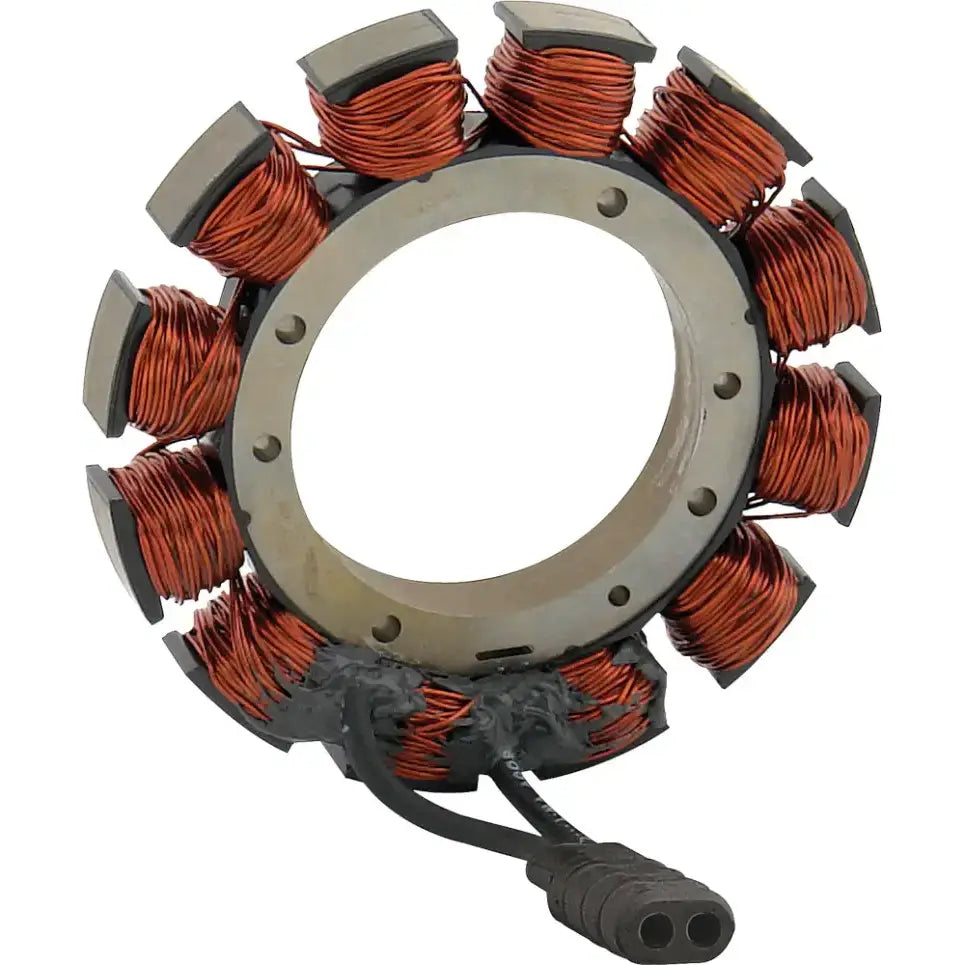 Motorcycle stator with copper windings for Big Twin Evo and Twin Evo engines
