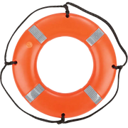 152200-200-024-13 Onyx Outdoor Ring Buoy 24’ W/Reflective Tape - Personal Flotation Device