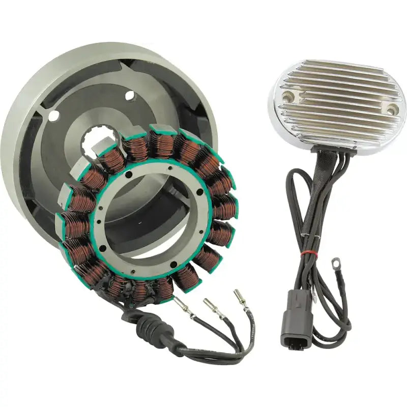 Motorcycle stator rotor and regulator for electric charging, perfect RV and truck parts