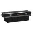 152602 Trailfx 60’Alum Chest Notched Blk - Tool Box