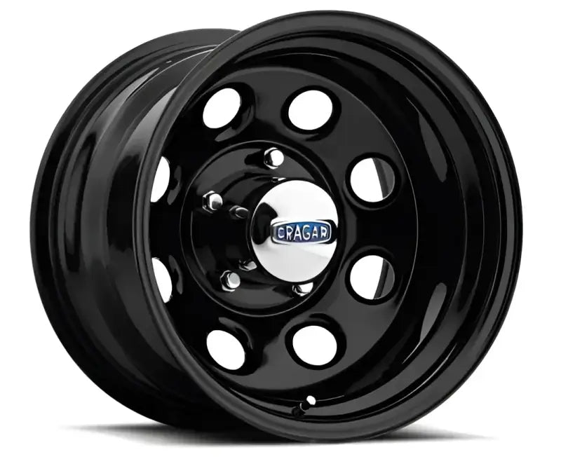 1529397014B Carlstar 15X10.00 6/5.5 Soft-8 Blk 0397 - Wheel