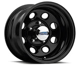 1529397014B Carlstar 15X10.00 6/5.5 Soft-8 Blk 0397 - Wheel